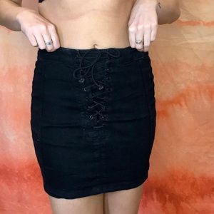 ✖️SEXY BDG TIE UP SKIRT✖️
